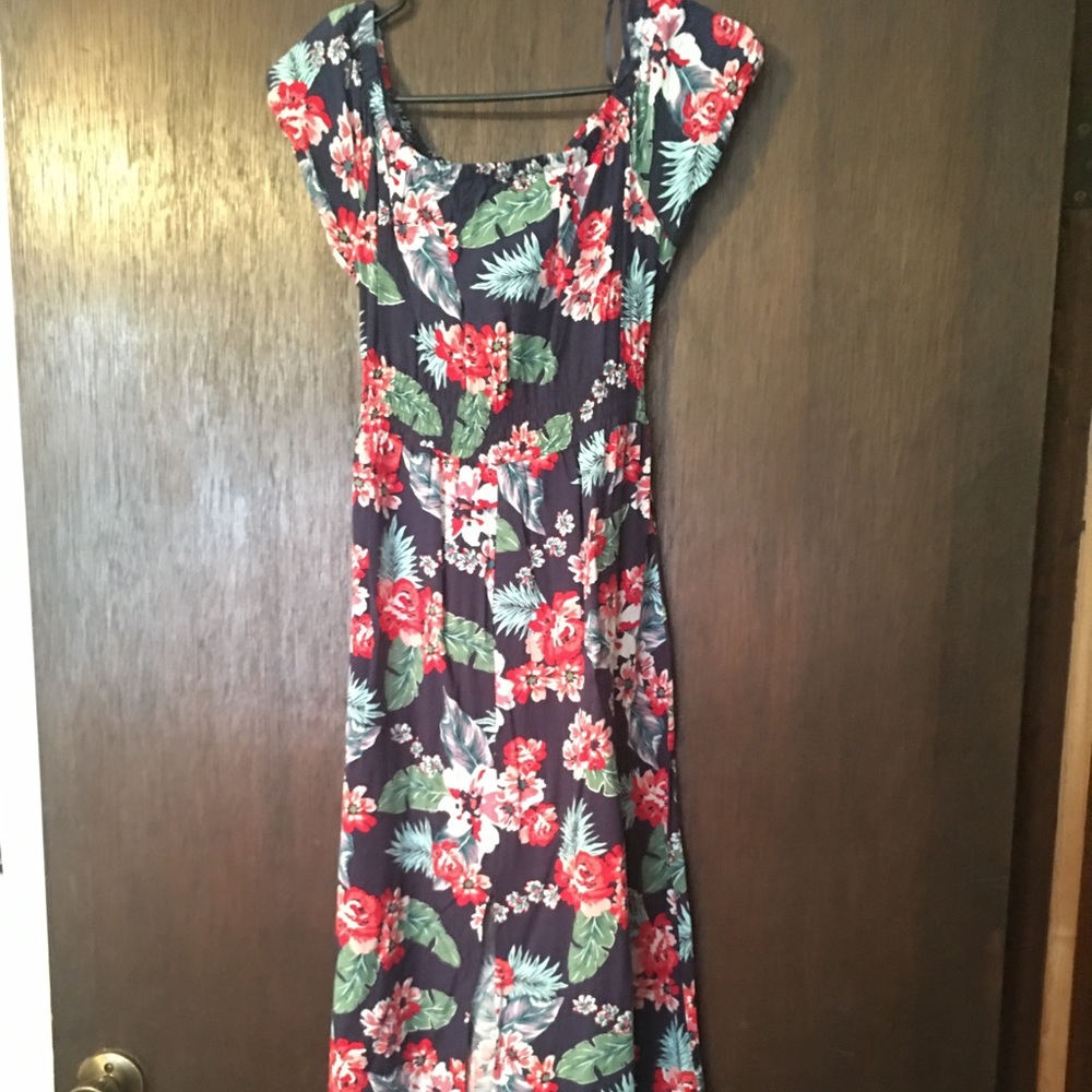 Floral long dress